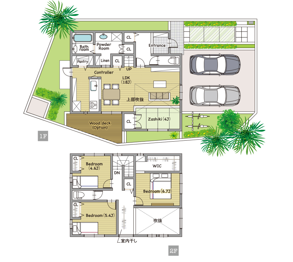 ジュネス岸和田 額原町 A街区　参考プラン