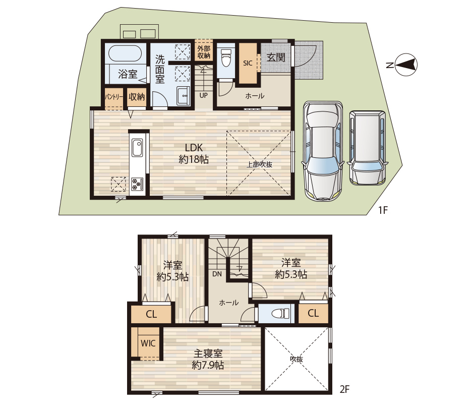 ジュネス岸和田　神須屋町4期（16区画）　参考プラン図