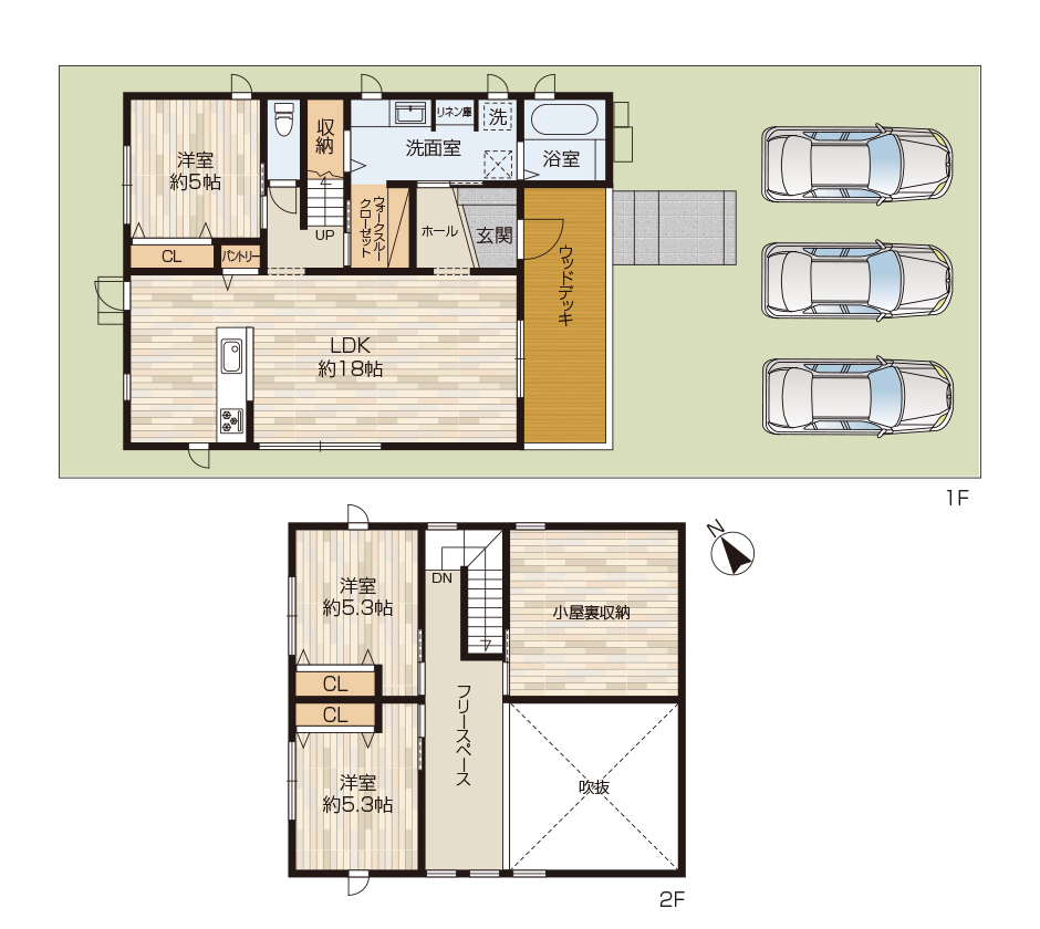 ジュネス和歌山　ポートヴィラージュ小倉　参考プラン図